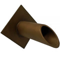 Deco Wall Scupper w/ Diamond Backplate - 1.5"