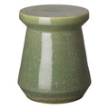 Vic Garden Stool/Table with a Green Speckle Glaze