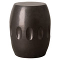 Large Orion Garden Stool/Table with a Gunmetal Glaze