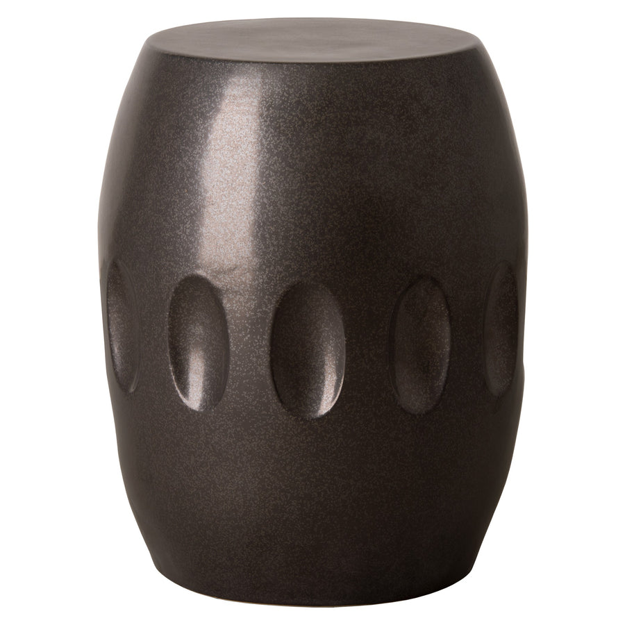 Large Orion Garden Stool/Table with a Gunmetal Glaze