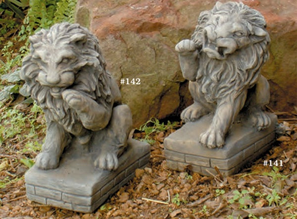 Left & Right Lion (numbered for clarity)