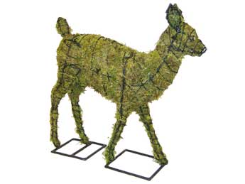 25 Inch Fawn Garden Topiary Frame