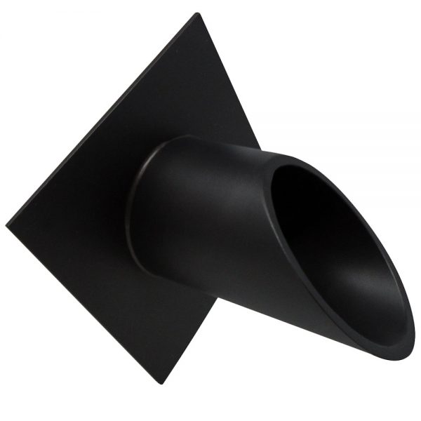 Deco Wall Scupper w/ Diamond Backplate - 2.5"