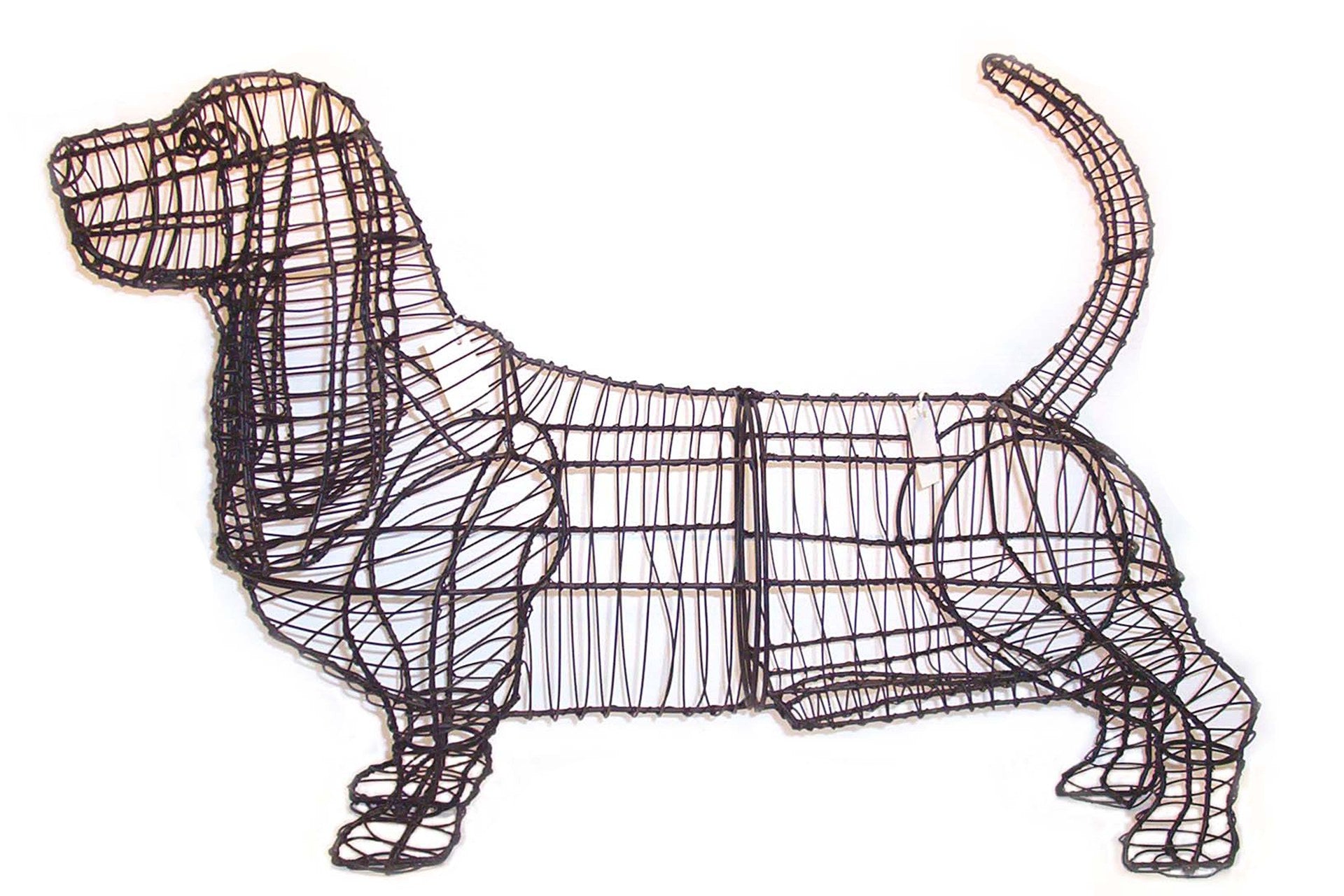 21 Inch Basset Hound Garden Topiary Frame