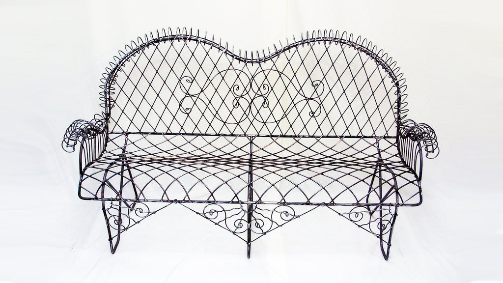 French Wire Settee