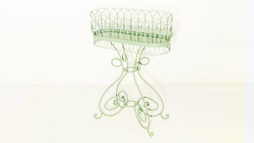 St Remy Victorian Wire Planter Stand