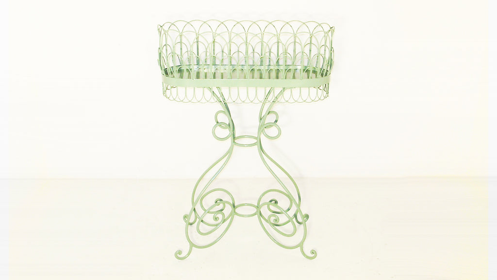 St Remy Victorian Wire Planter Stand