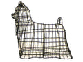 15 Inch Yorkie Garden Topiary Frame