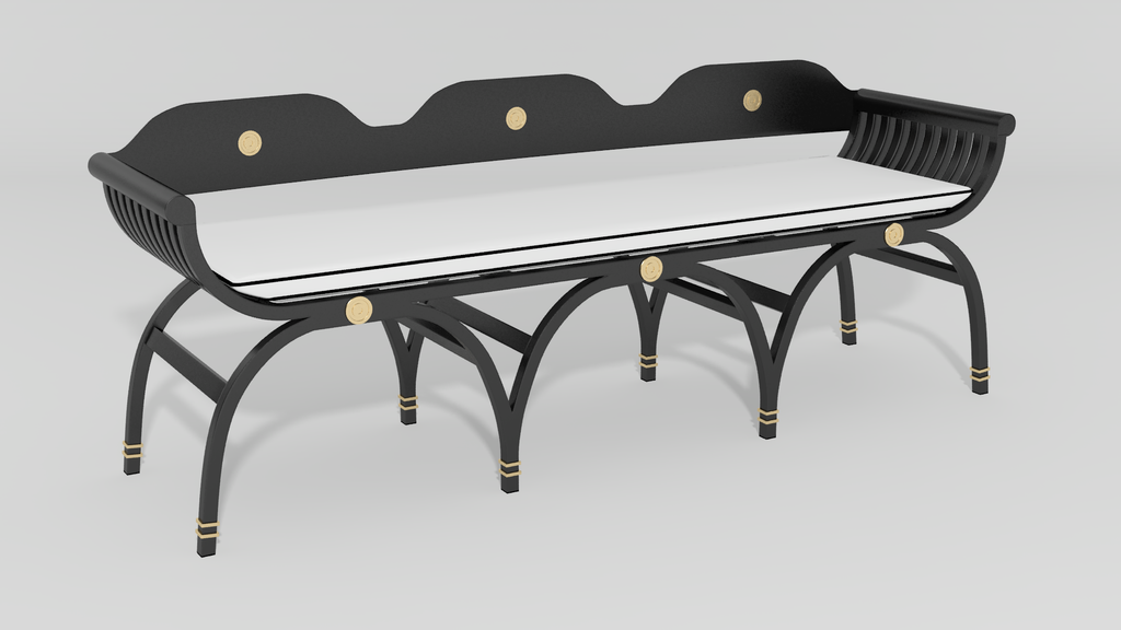 Centurion Curule Garden Bench