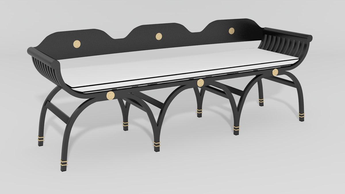 Centurion Curule Garden Bench