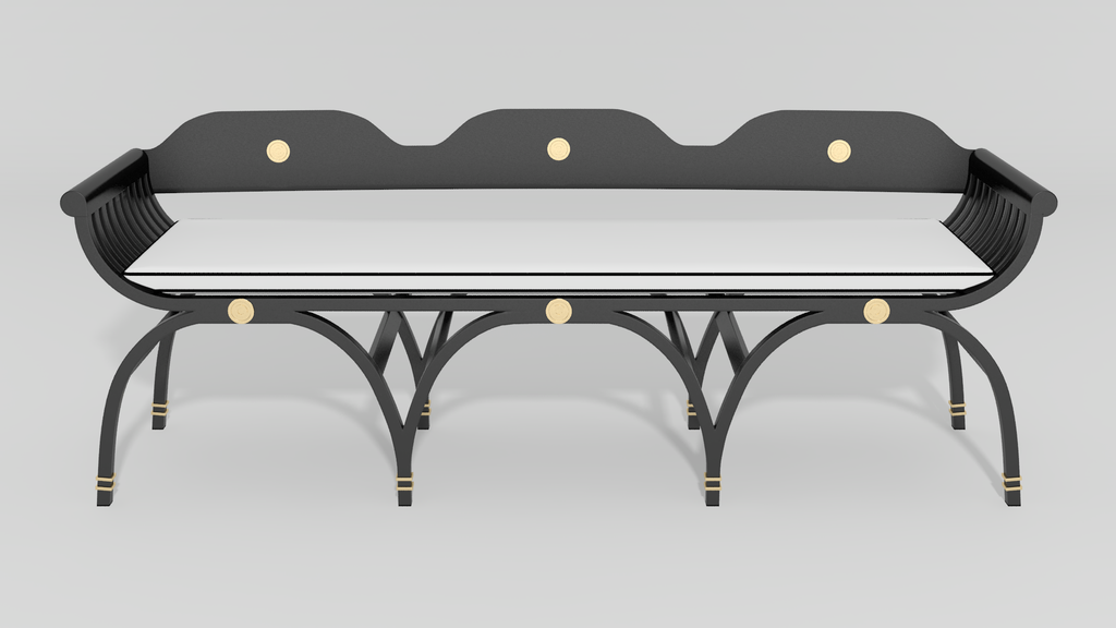 Centurion Curule Garden Bench