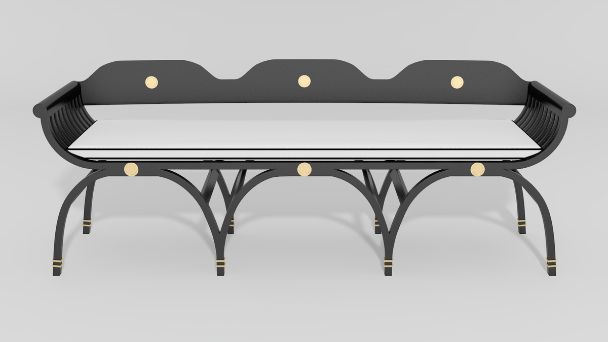 Centurion Curule Garden Bench