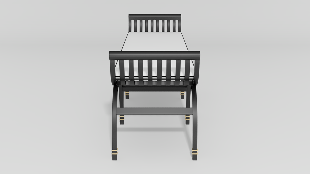 Centurion Curule Backless Bench