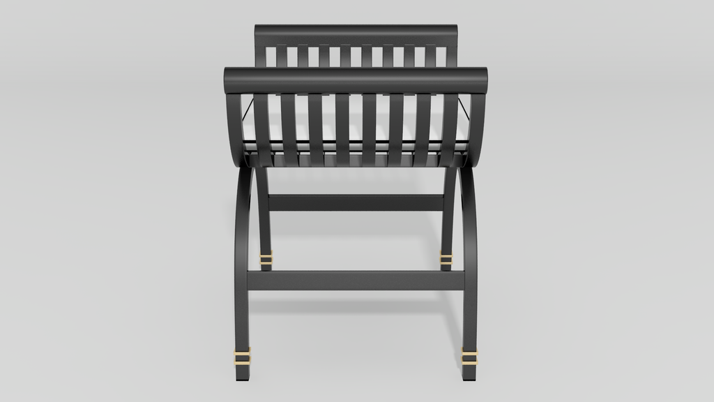 Centurion Curule Backless Chair