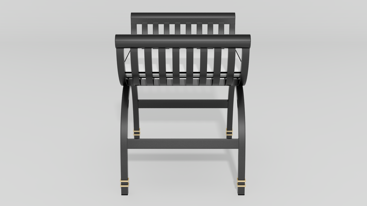Centurion Curule Backless Chair