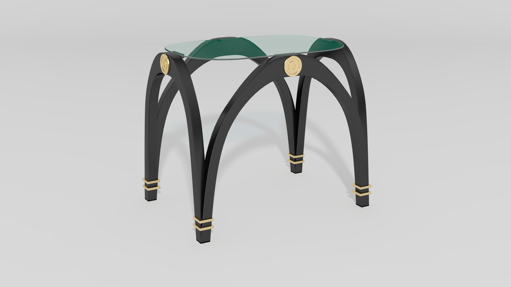 Centurion Curule Side Table Base