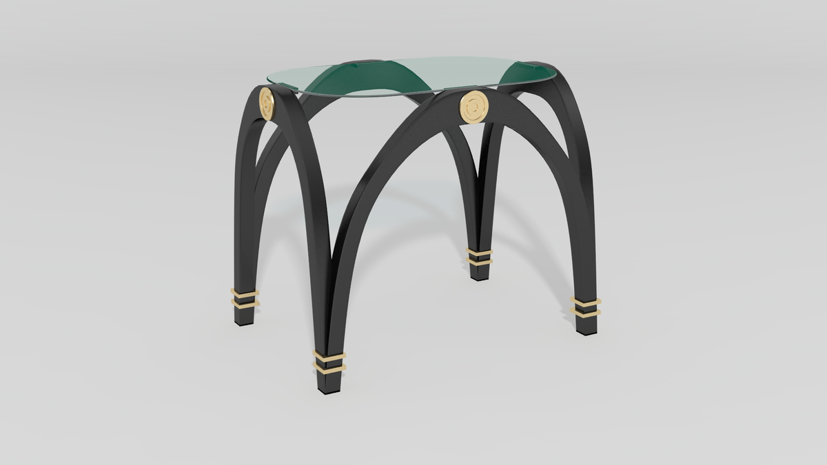 Centurion Curule Side Table Base