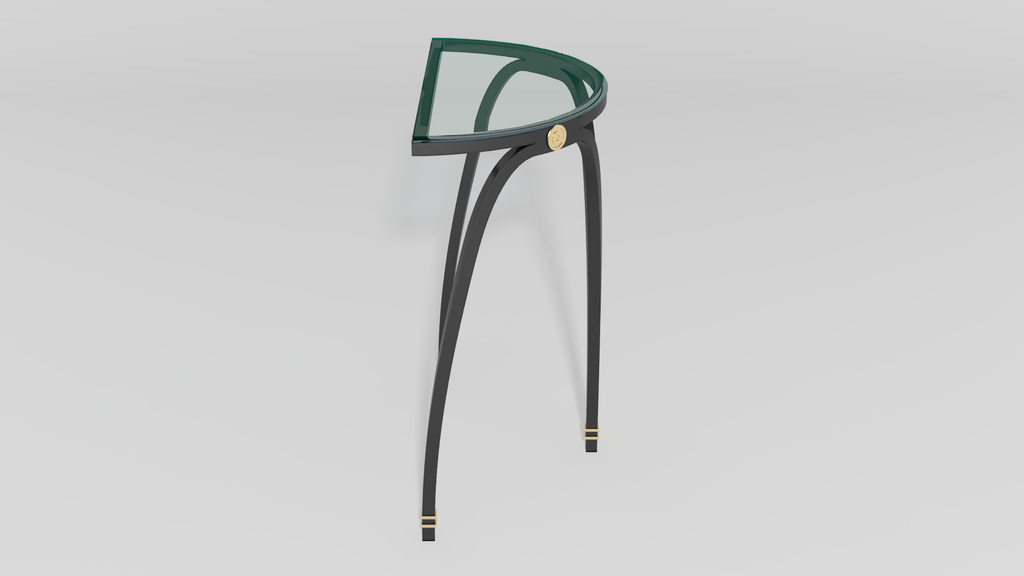 Centurion Curule Demilune Console Base
