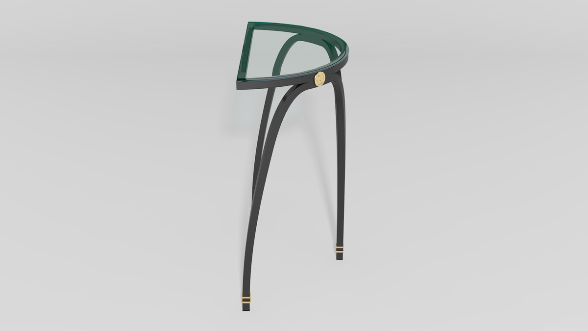 Centurion Curule Demilune Console Base
