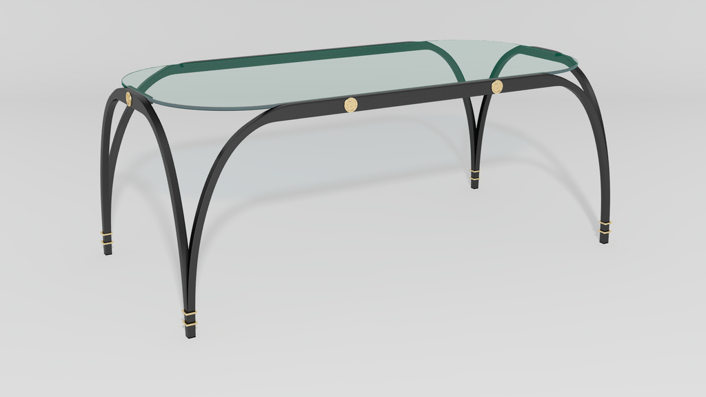 Centurion Curule Frameless Dining Table Base