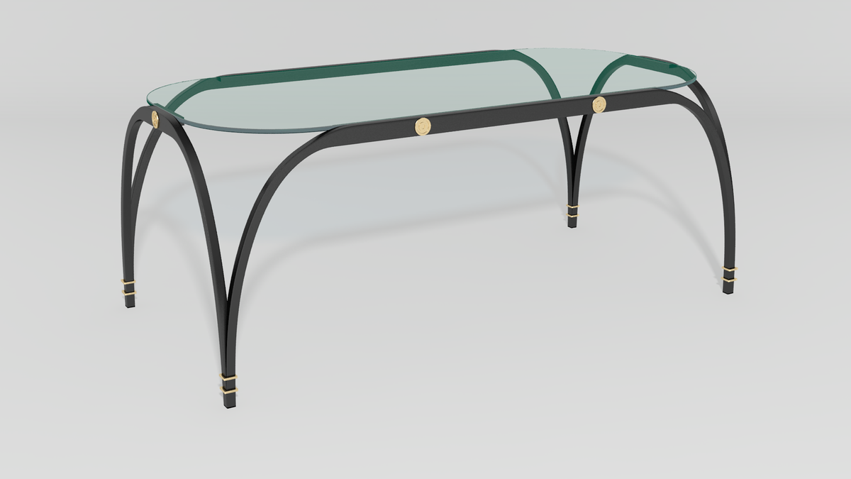 Centurion Curule Frameless Dining Table Base