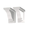 Yorkshire Window Box Decorative Corbels - White (2pk)