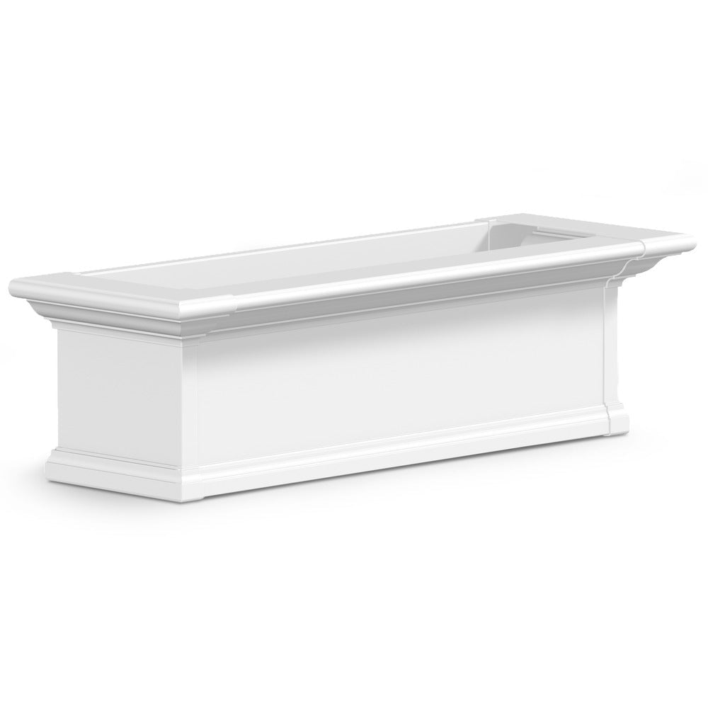 Yorkshire 3FT Window Box - White
