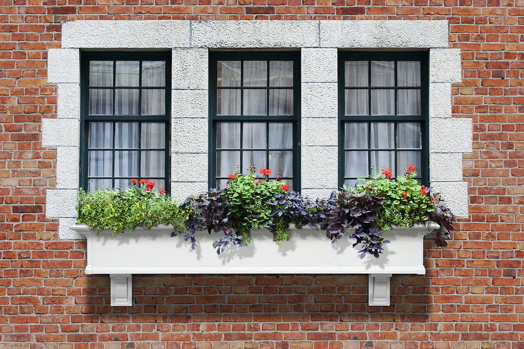 Yorkshire 6FT Window Box - White