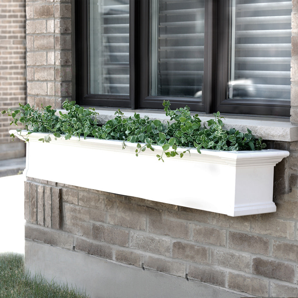 Yorkshire 6FT Window Box - White