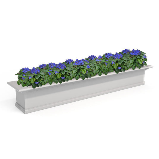 Yorkshire 6FT Window Box - White