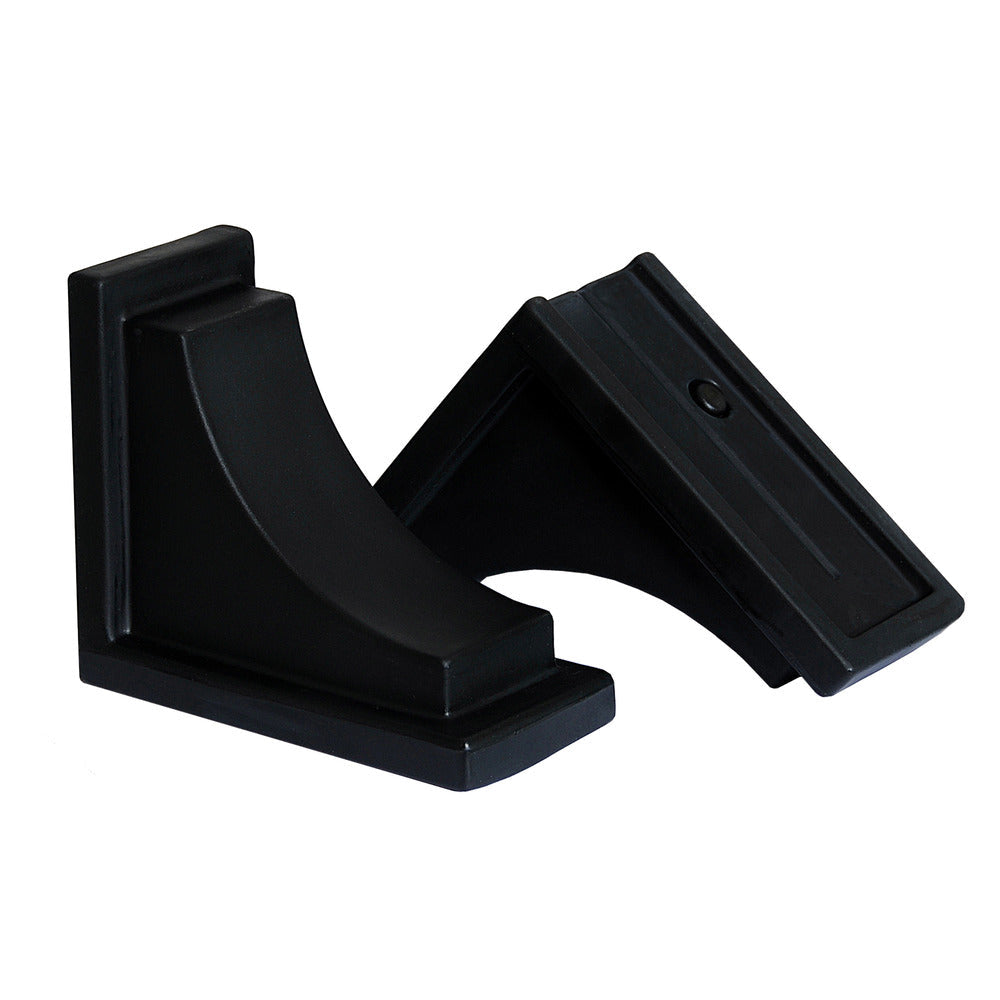 Nantucket Decorative Brackets - Black (2pk)