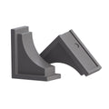 Nantucket Decorative Brackets - Graphite Grey (2pk)