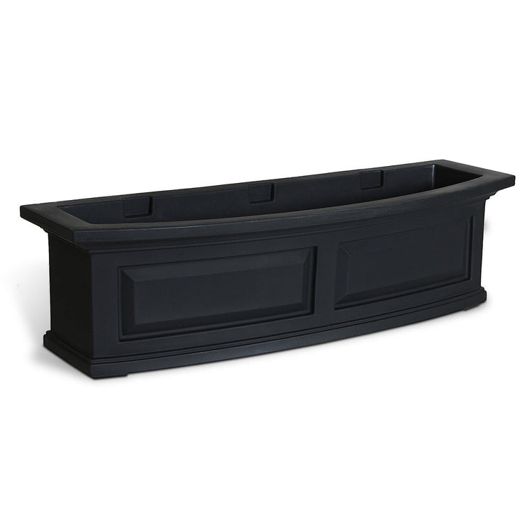 Nantucket 3FT Window Box - Black
