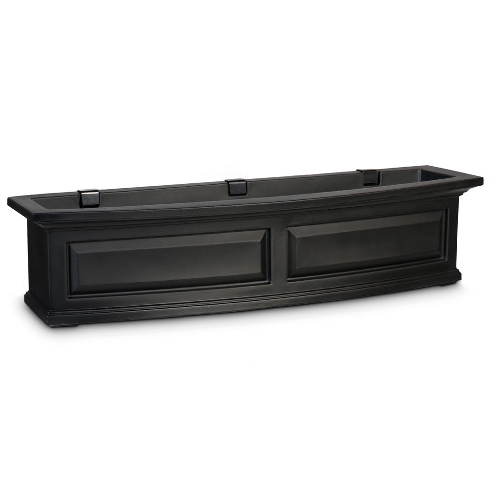 Nantucket 4FT Window Box - Black