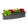 Nantucket 4FT Window Box  - Graphite Grey