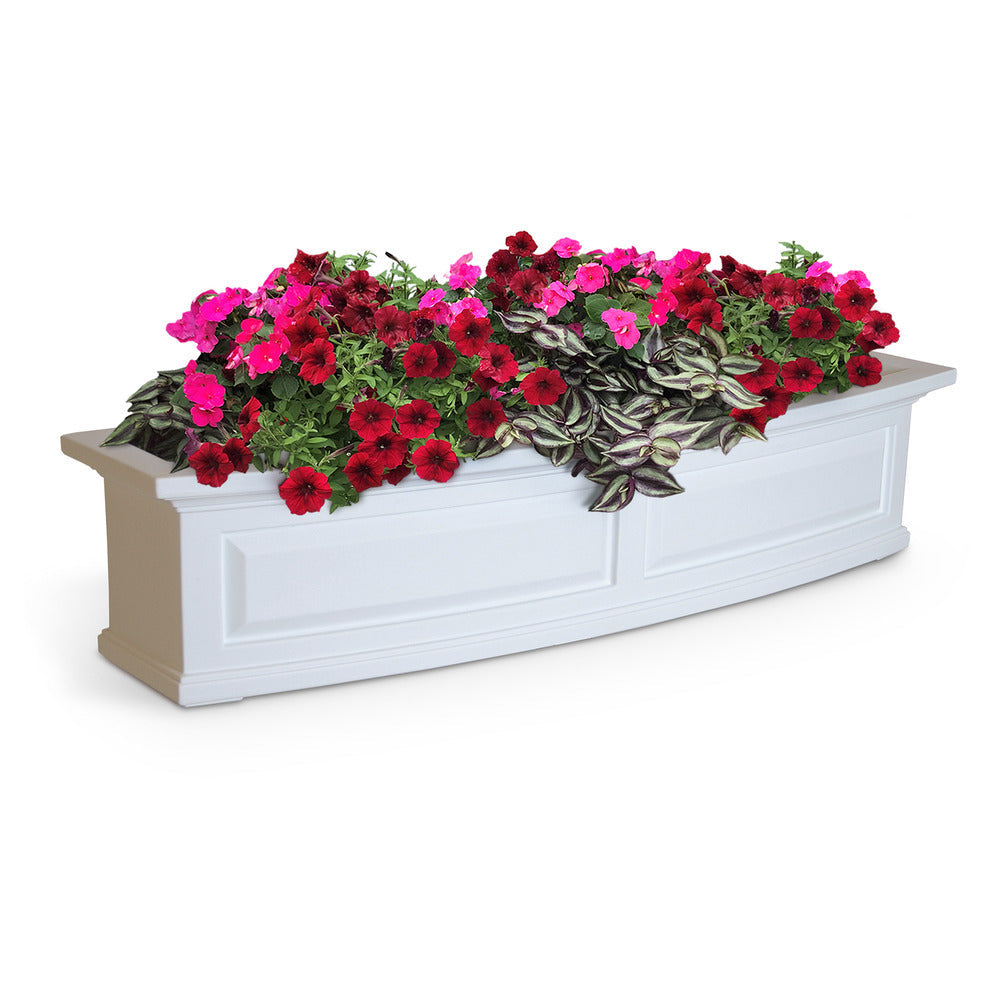 Nantucket 4FT Window Box  - White