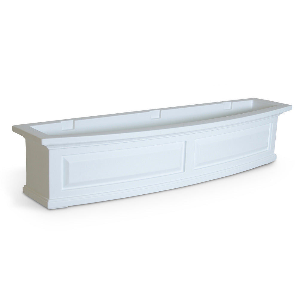 Nantucket 4FT Window Box  - White