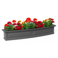 Nantucket 5FT Window Box - Graphite Grey