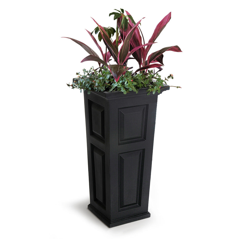 Nantucket 32" Tall Planter - Black
