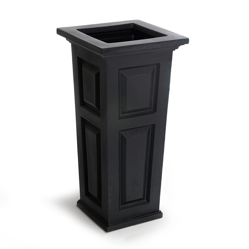 Nantucket 32" Tall Planter - Black