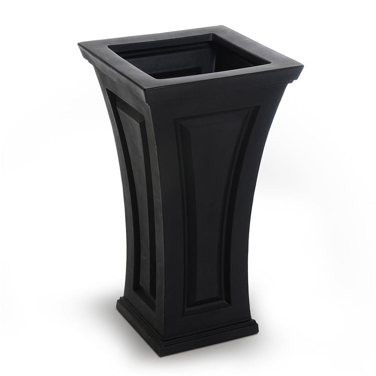 Cambridge 28" Tall Planter - Black
