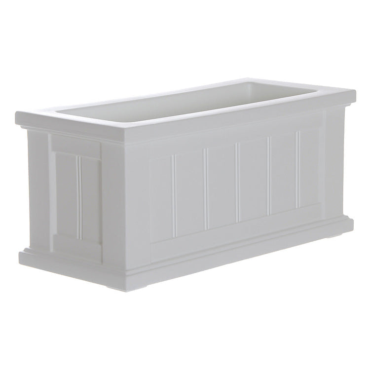 Cape Cod 24x11 Planter - White