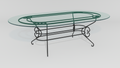 French Country Dining Table Base