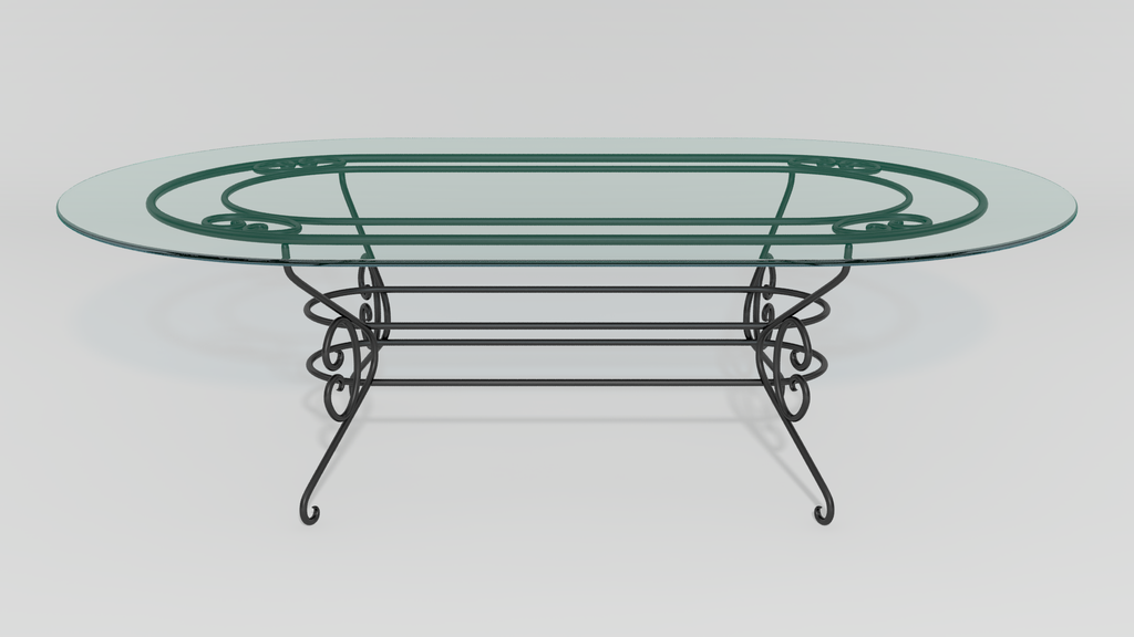 French Country Dining Table Base