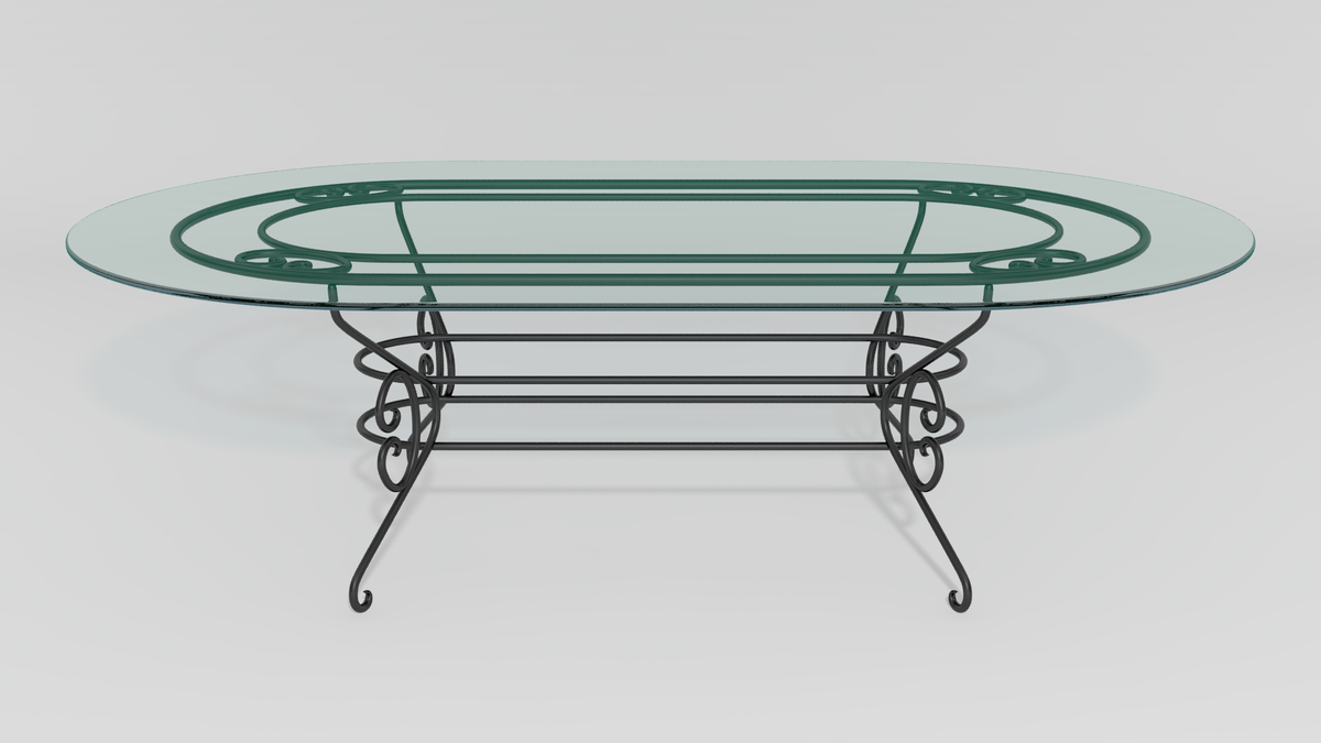 French Country Dining Table Base