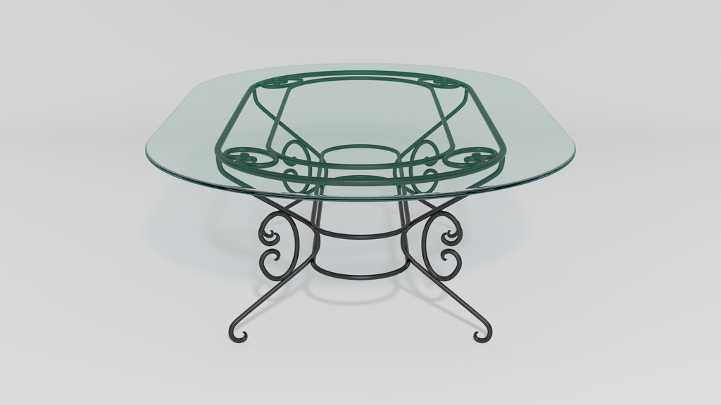 French Country Dining Table Base
