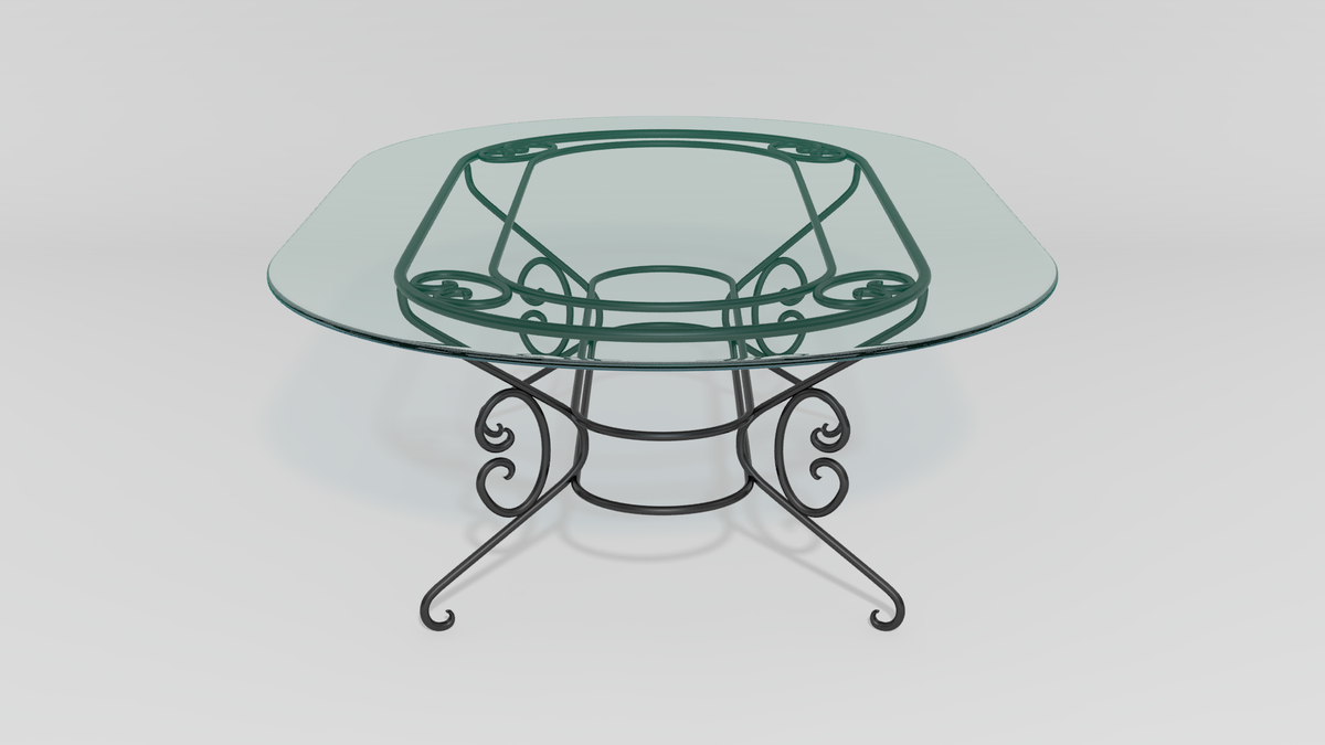 French Country Dining Table Base