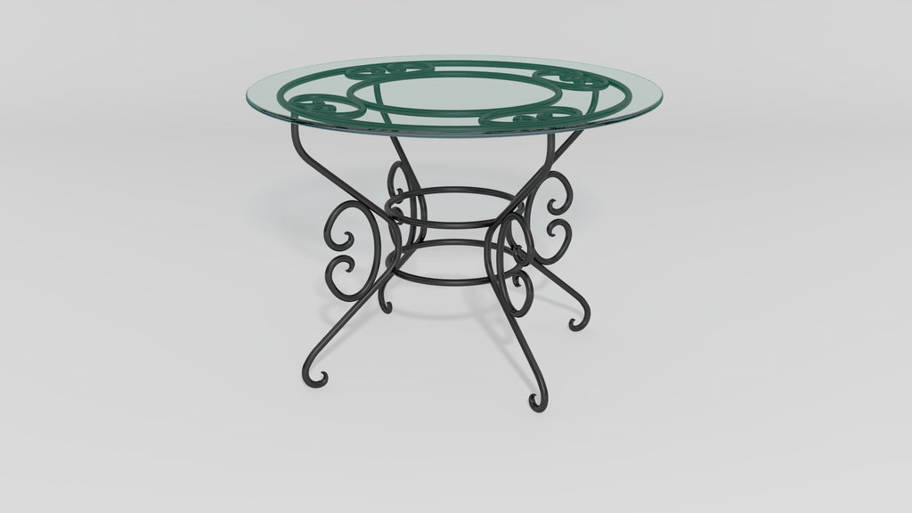 French Country Café Table Base