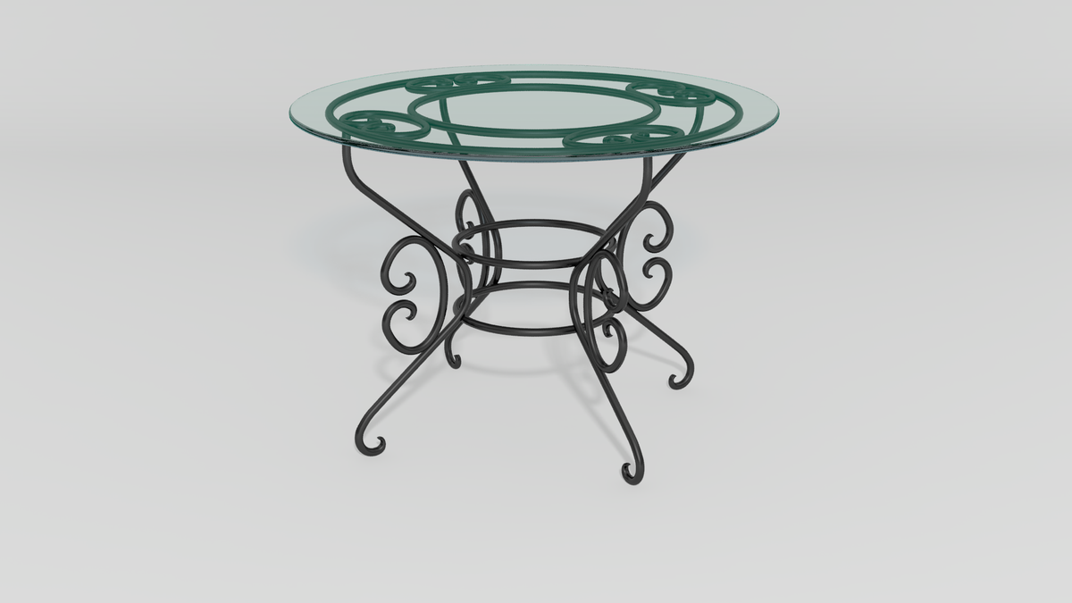 French Country Café Table Base