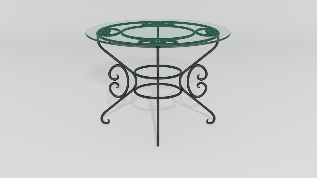 French Country Café Table Base